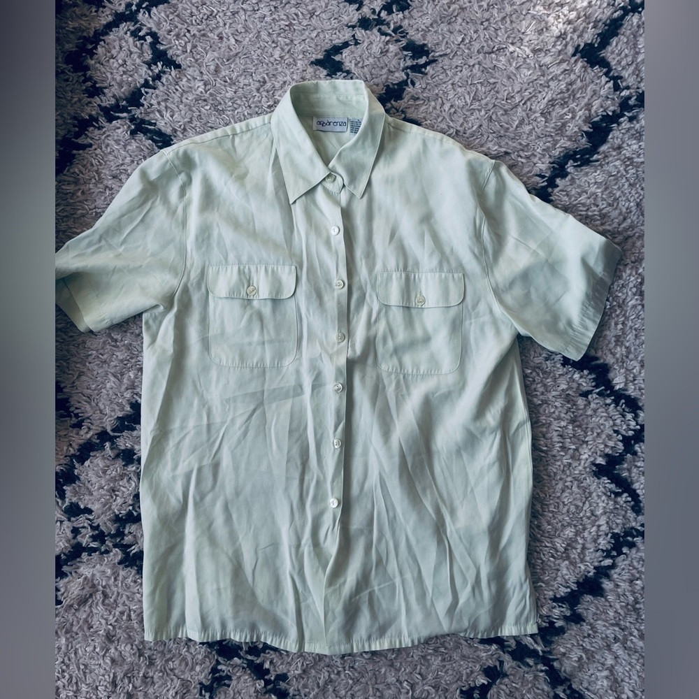 Green 80s Grandma Shirt